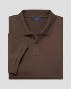 Charles Tyrwhitt Pique Polo - Brown