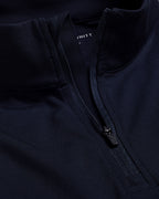 Charles Tyrwhitt Golf Performance Zip Neck Top - Navy