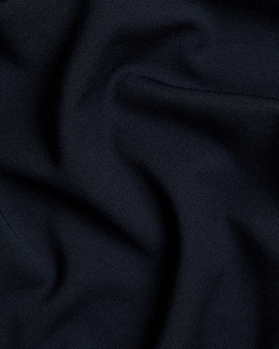 Charles Tyrwhitt Golf Performance Zip Neck Top - Navy