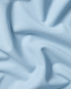 Charles Tyrwhitt Golf Performance Zip Neck Top - Light Blue