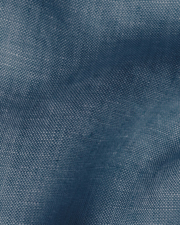Charles Tyrwhitt Pure Linen Shirt - Airforce Blue - LuxxeCoast