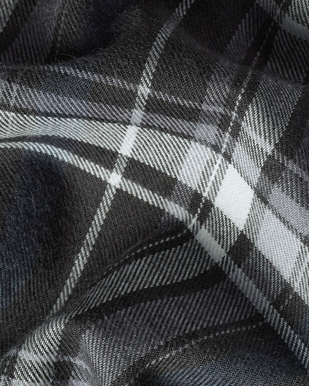 Charles Tyrwhitt Brushed Flannel Shirt - Charcoal Grey