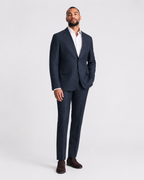 Charles Tyrwhitt Linen Suit - Navy