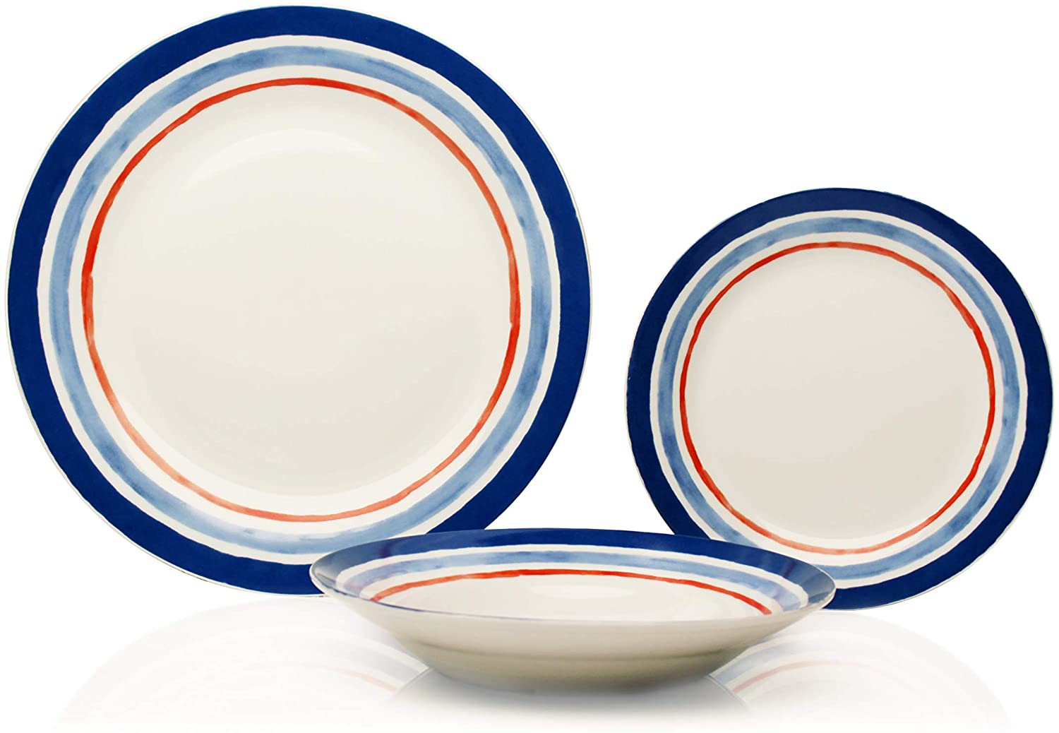 Sabichi Tropez 12 Piece Porcelain Dinner Set
