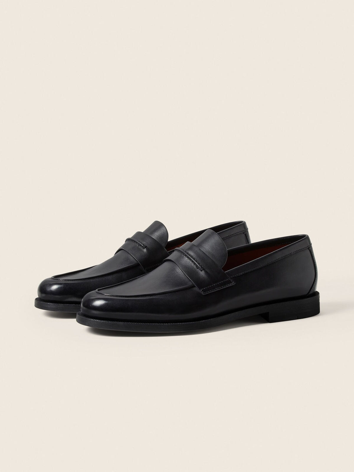 ZEGNA Mocassin Corso Loafer - Black Leather