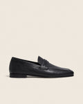ZEGNA Mocassin Loafer - Black Natural Grain Leather