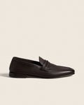 ZEGNA Mocassin Loafer - Dark Brown Natural Grain Leather
