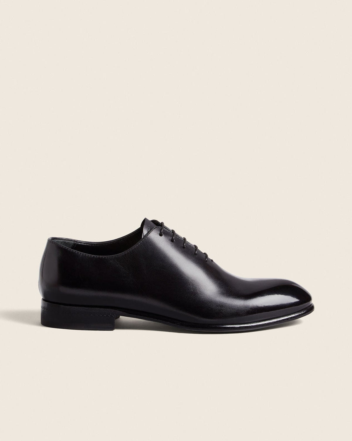 ZEGNA Vienna Oxford Shoes - Black Leather