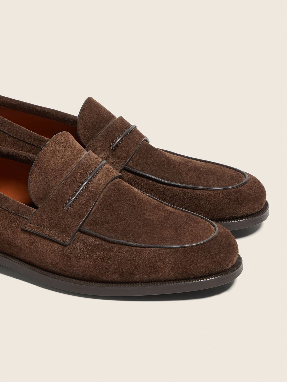 ZEGNA Mocassin Corso Loafer - Dark Brown Suede