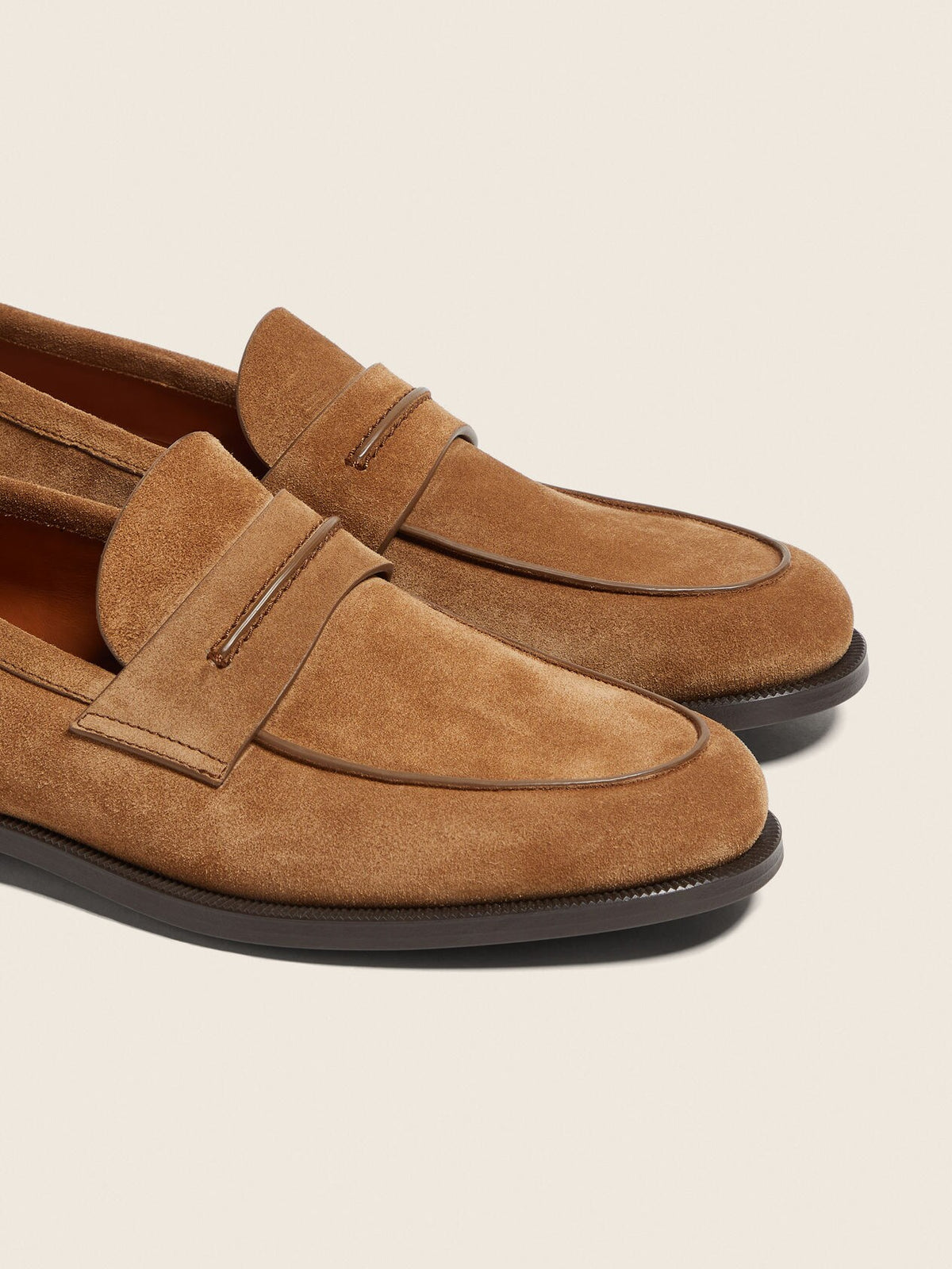 ZEGNA Mocassin Corso Loafer - Tobacco Suede