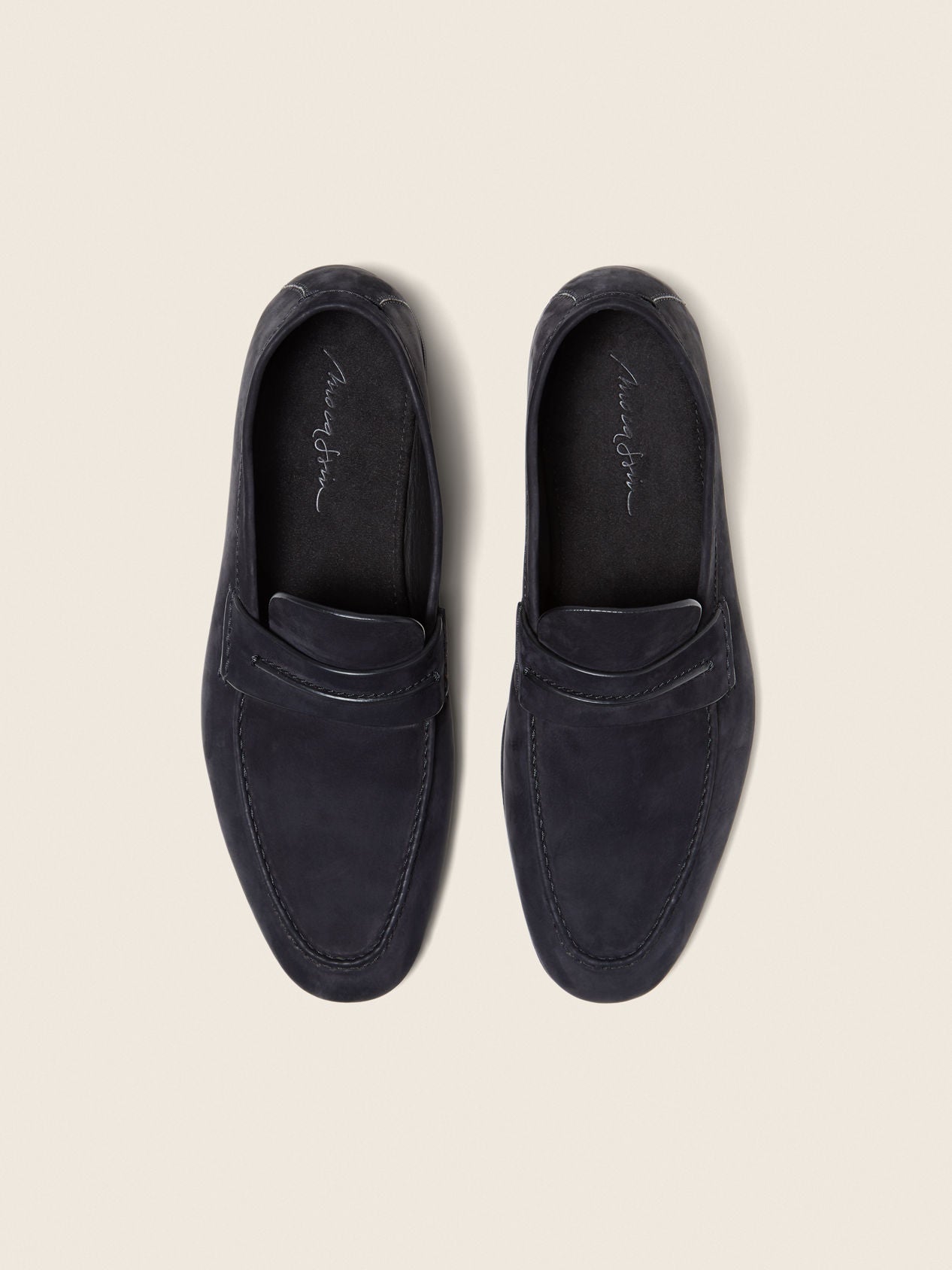 ZEGNA Secondskin Mocassin Loafer - Navy Blue Nubuck