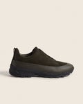ZEGNA Triple Stitch™ Monte Sneakers - Dark Olive Green Leather & Suede
