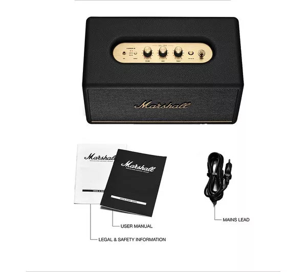 Marshall Stanmore III Bluetooth Speaker – Black