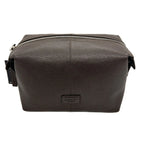 OSPREY LONDON Blake Turned Ends Leather Washbag