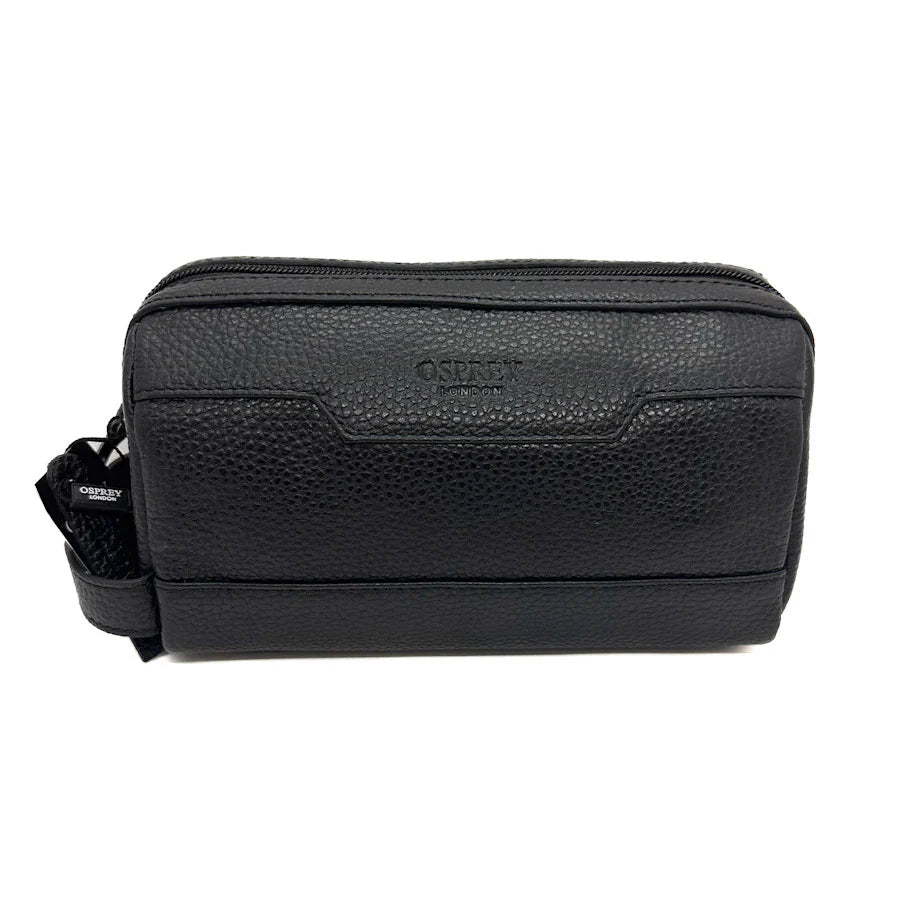 OSPREY LONDON Medium Leather Washbag