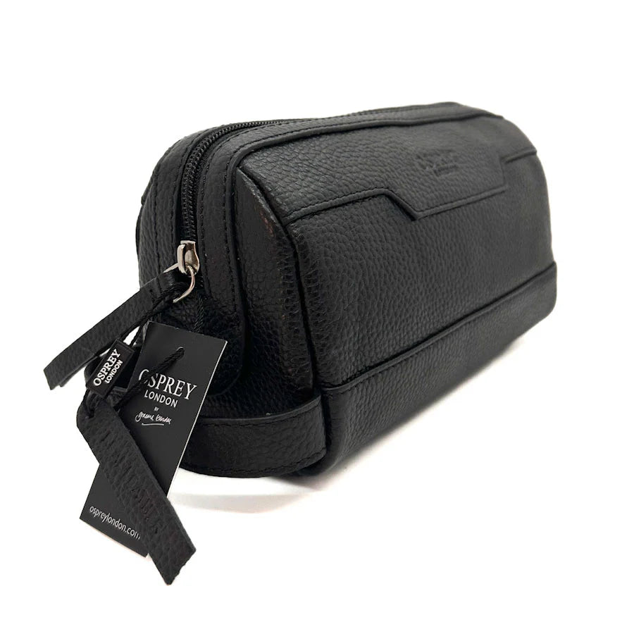 OSPREY LONDON Medium Leather Washbag