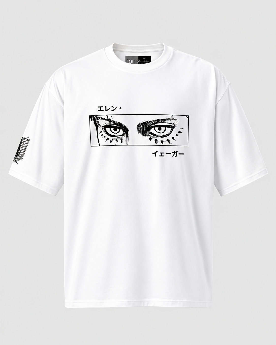 Teens Loft X SugarCrofts Attack on Titan Eren Yeager Print T-Shirt