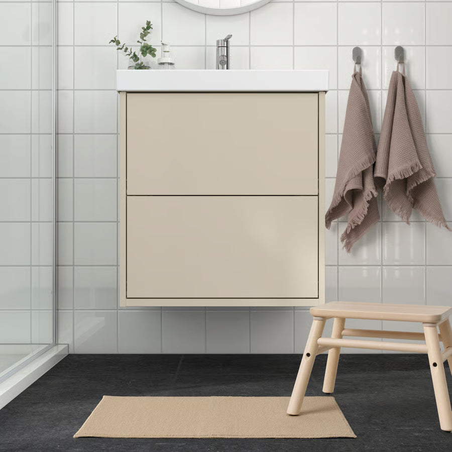 IKEA Bath Mat, Beige, 40x60cm