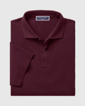 Charles Tyrwhitt Smart Pique Polo – Wine Red.
