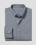 Charles Tyrwhitt The Lions Performance Stretch Jersey Shirt - Flint Grey - LuxxeCoast