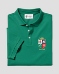 Charles Tyrwhitt The Lions Pique Polo - Green - LuxxeCoast