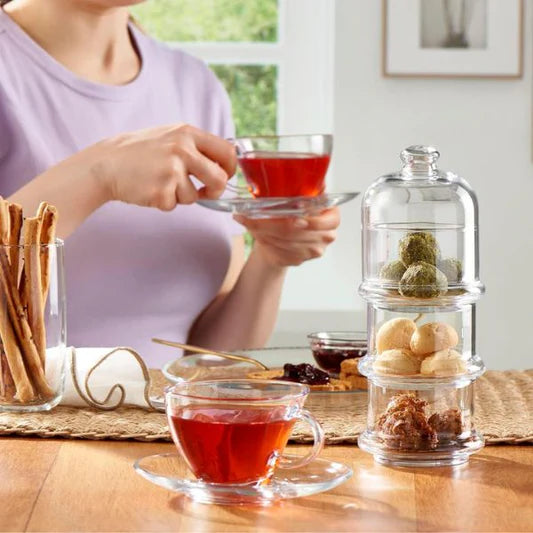 Pasabahce Penguen Tea Cup Set of 6, 230ml