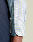 Charles Tyrwhitt Button-Down Non-Iron Oxford Check Shirt - Green