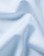 Charles Tyrwhitt Non-Iron Stretch Pinpoint Oxford Stripe Shirt – Sky Blue