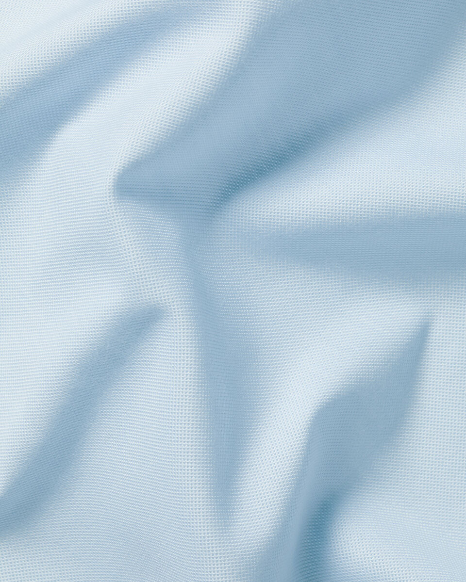 Charles Tyrwhitt Non-Iron Stretch Oxford Shirt - Light Blue