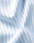Charles Tyrwhitt Button-Down Non-Iron Stretch Oxford Stripe Shirt - Sky Blue