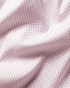 Charles Tyrwhitt Non-Iron Performance Print Shirt - White & Pink