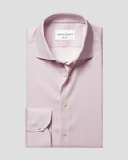 Charles Tyrwhitt Non-Iron Performance Print Shirt - White & Pink