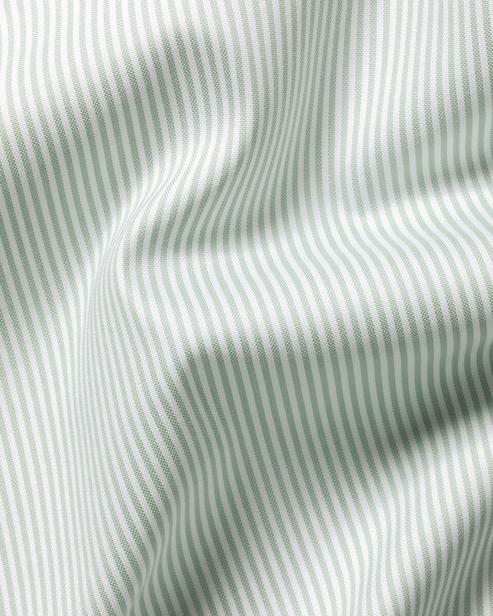 Charles Tyrwhitt Non-Iron Stretch Pinpoint Oxford Shirt – Mid Green