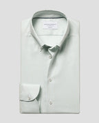 Charles Tyrwhitt Non-Iron Stretch Pinpoint Oxford Shirt – Mid Green