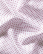 Charles Tyrwhitt Non-Iron Stretch Geo Print Shirt - Dark Pink