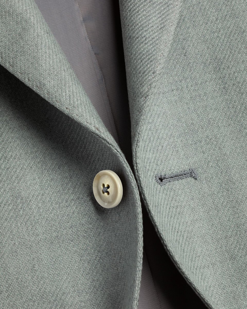 Charles Tyrwhitt Wool Silk Jacket – Pale Green