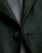 Charles Tyrwhitt Wool Textured Jacket - Forest Green