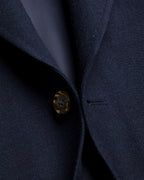 Charles Tyrwhitt Wool Textured Jacket - Ink Blue
