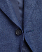 Charles Tyrwhitt Luxury Italian Hopsack Jacket - Royal Blue