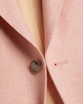 Charles Tyrwhitt Linen Cotton Jacket - Peach