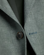 Charles Tyrwhitt Linen Cotton Jacket - Green