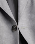 Charles Tyrwhitt Linen Cotton Jacket - Silver Grey