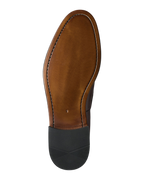 Charles Tyrwhitt Grain Leather Tassel Loafers - Chocolate Brown