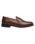 Charles Tyrwhitt Leather Penny Loafers - Chestnut Brown