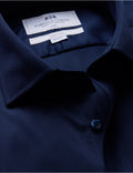 Hawes & Curtis Navy Fine Twill Non-Iron Shirt