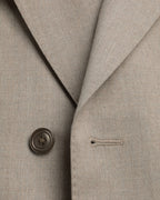 Charles Tyrwhitt Italian Luxury Double Breasted Flannel Suit - Taupe