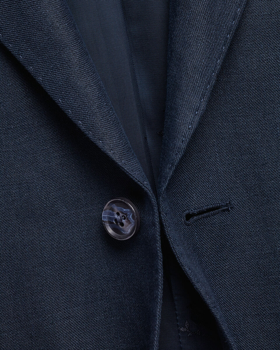 Charles Tyrwhitt Pure Linen Jacket – Navy