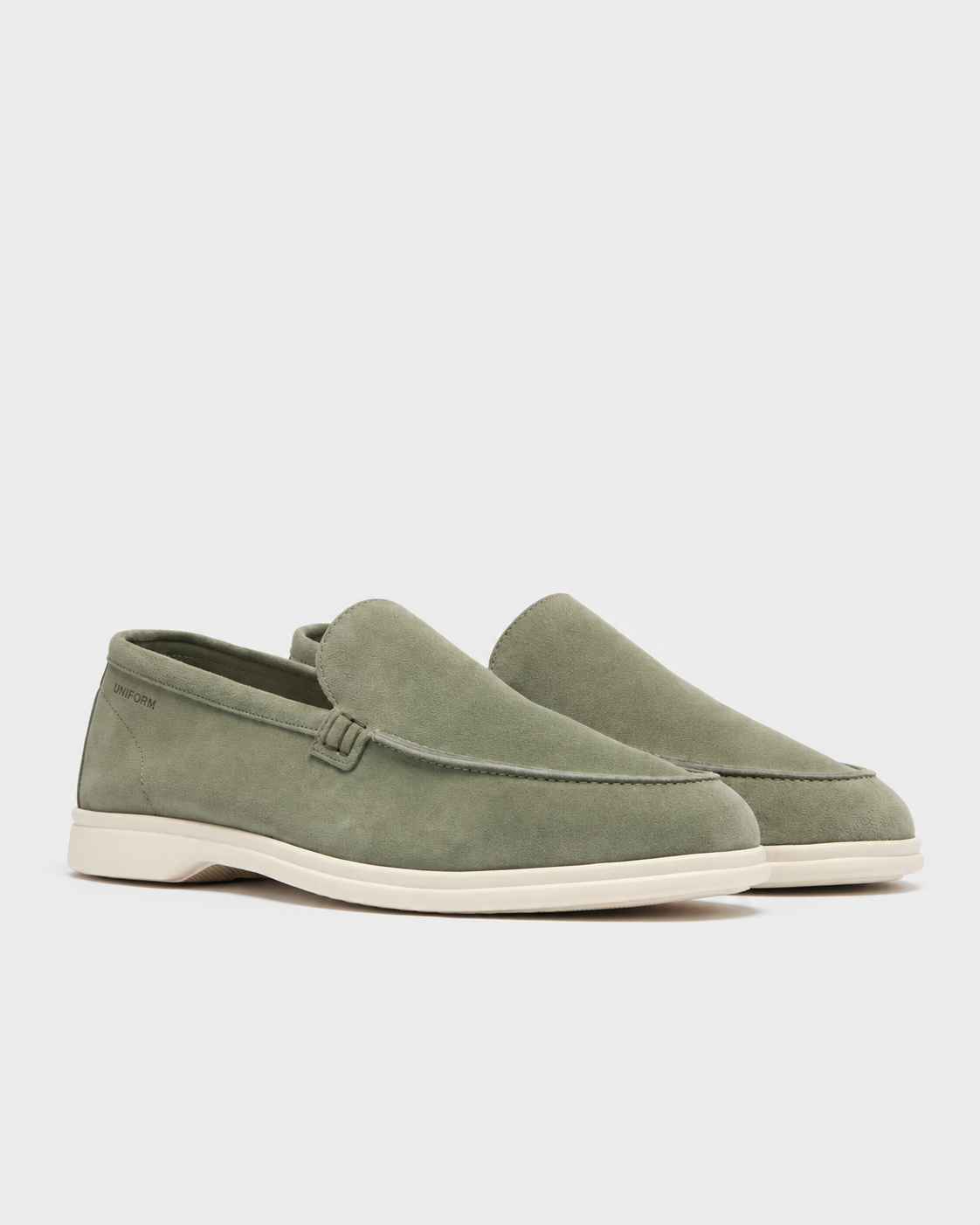 UNIFORM STANDARD Relaxed Loafer Sage Suede