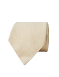 Hawes & Curtis 1913 Mélange Linen Tie - Vanilla