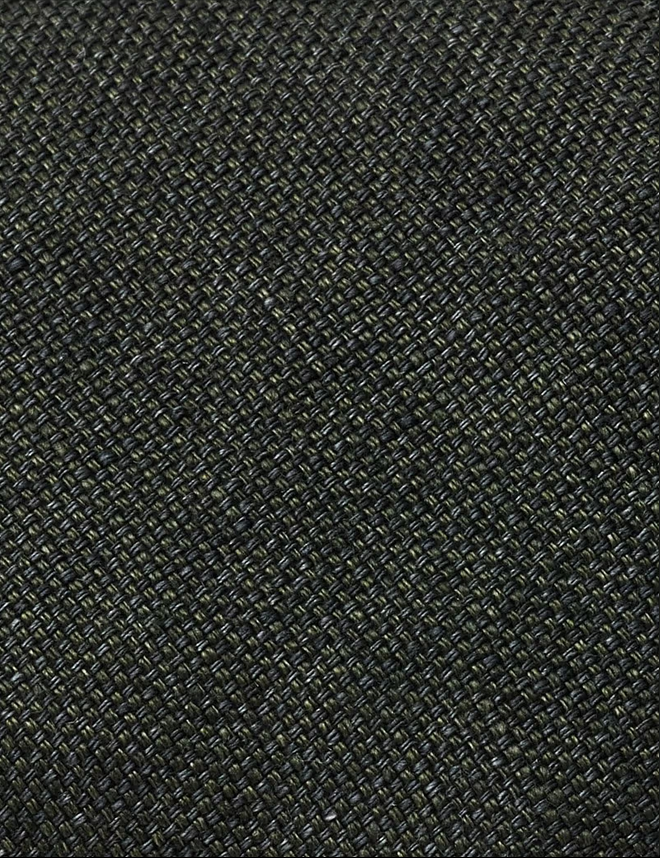Hawes & Curtis Dark Green Hopsack 1913 Linen Tie